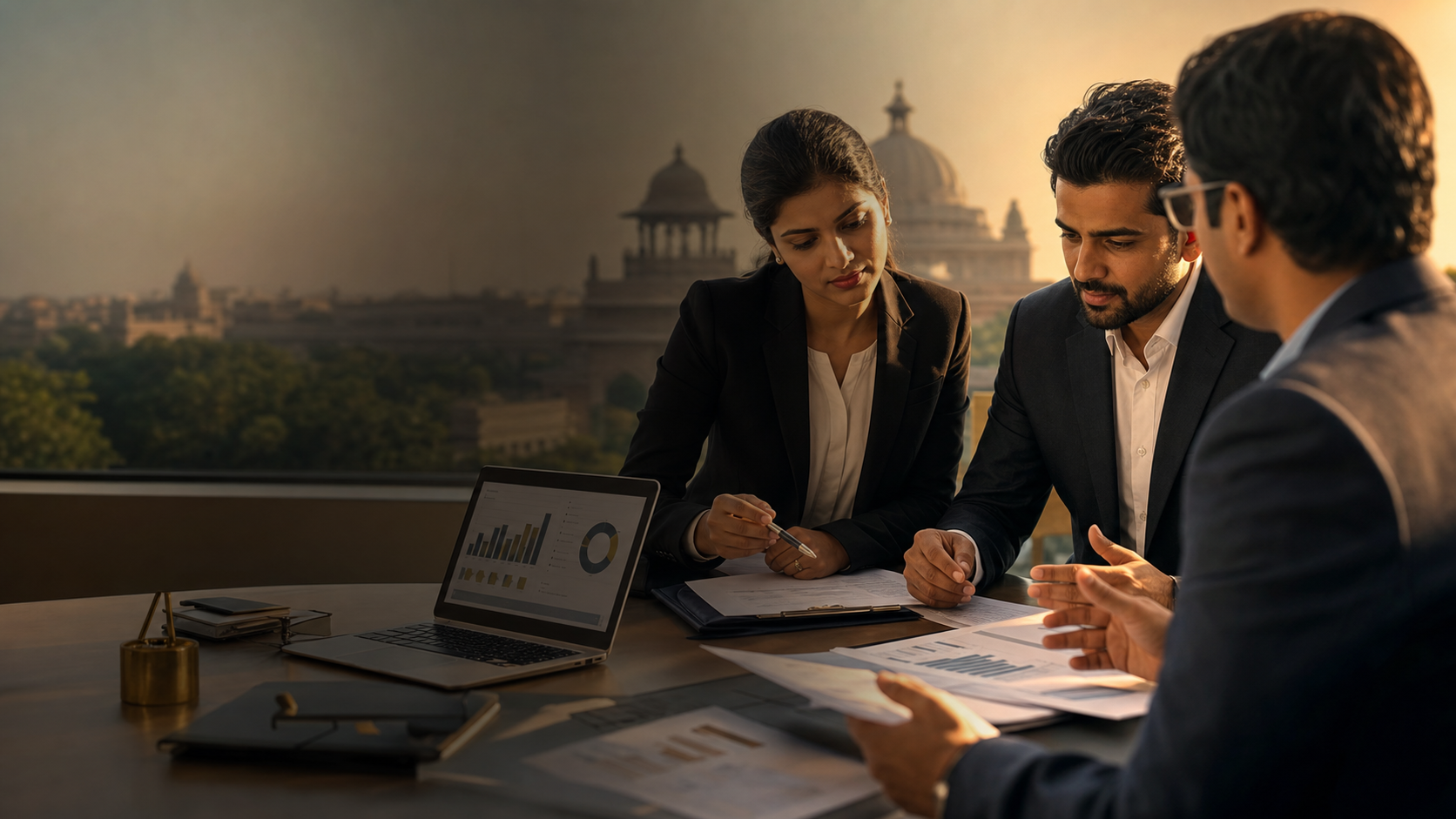 Indian GST and tax advisory meeting